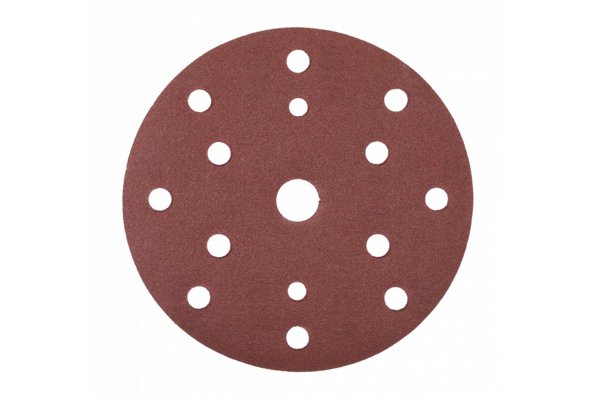 Papier de sable Hogert HT8D135; 150 mm; K150; 5 unités