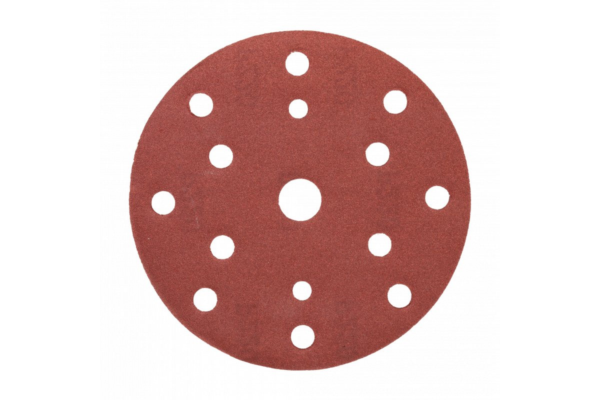 Papier de sable Hogert HT8D137; 150 mm; K220; 5 unités