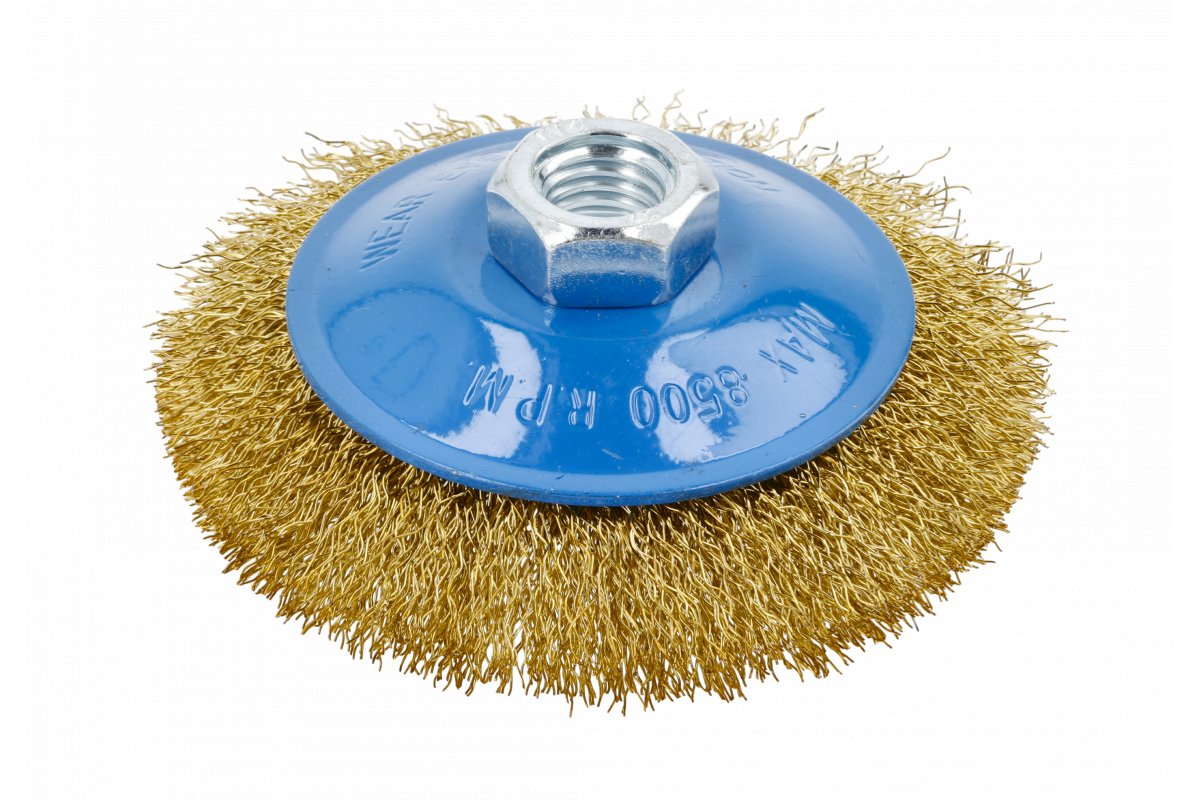 Brosse conique Hogert HT7D722; 100 mm; M14