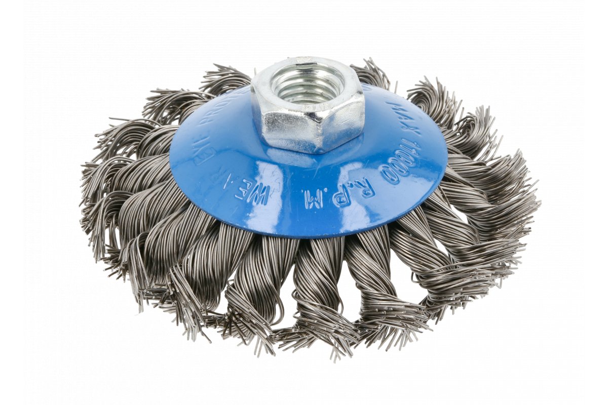 Brosse conique Hogert HT7D724; 100 mm; M14