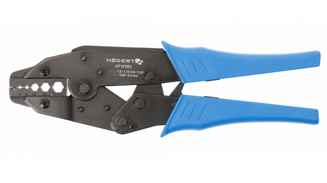Pince de connecteur Hogert HT1P203; 225 mm