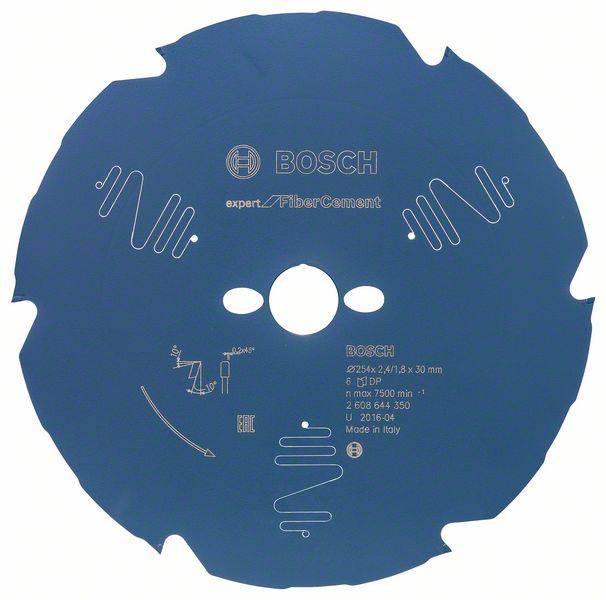 Scie circulaire Bosch 2608644350; 254x30 mm; Z6