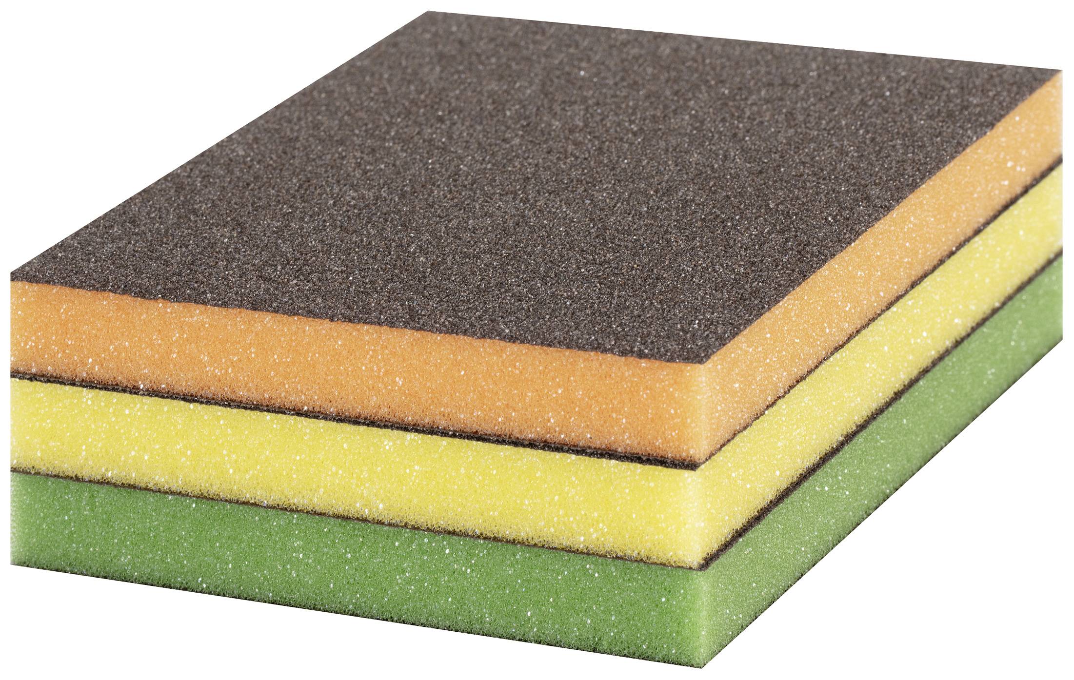 Éponge de ponçage Bosch 2608901176; 98x120x13 mm; 3 unités