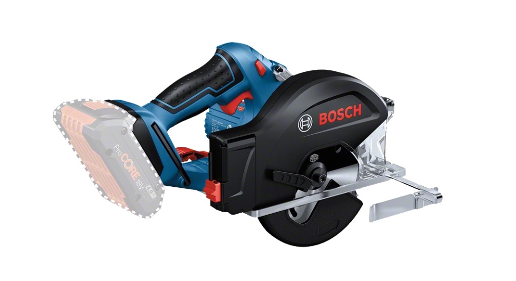 Scie circulaire sans fil Bosch GKM 18V-50 Professional; 18 V (sans batterie et chargeur)
