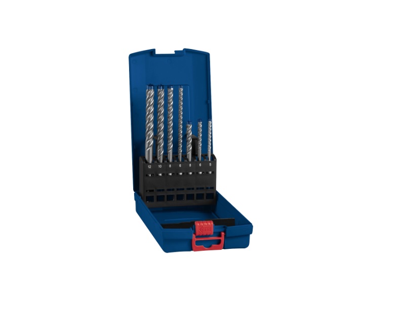 Ensemble de forets pour béton Bosch 2608900195; 5/6/6/8/8/10/12 mm; 7 unités