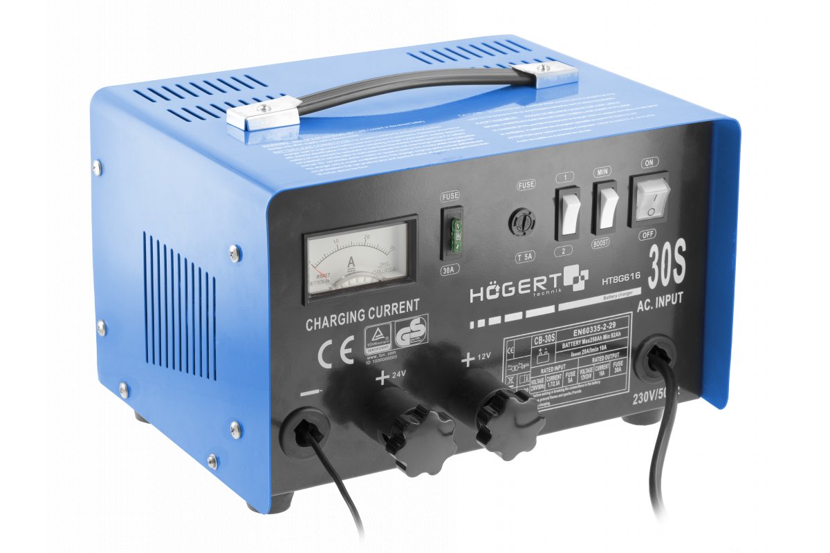 Chargeur Hogert HT8G616; 12-24 V