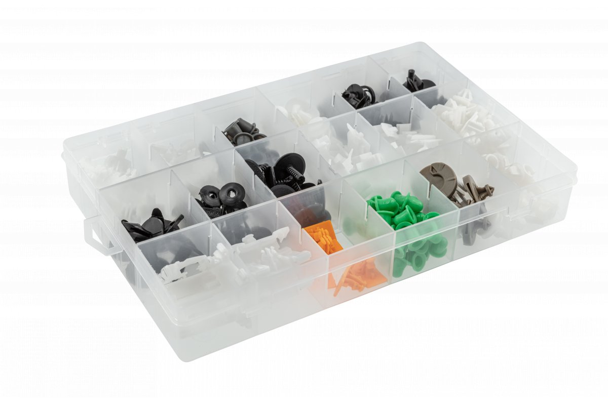 Ensemble de rail de clip Hogert HT8G561; 160 unités