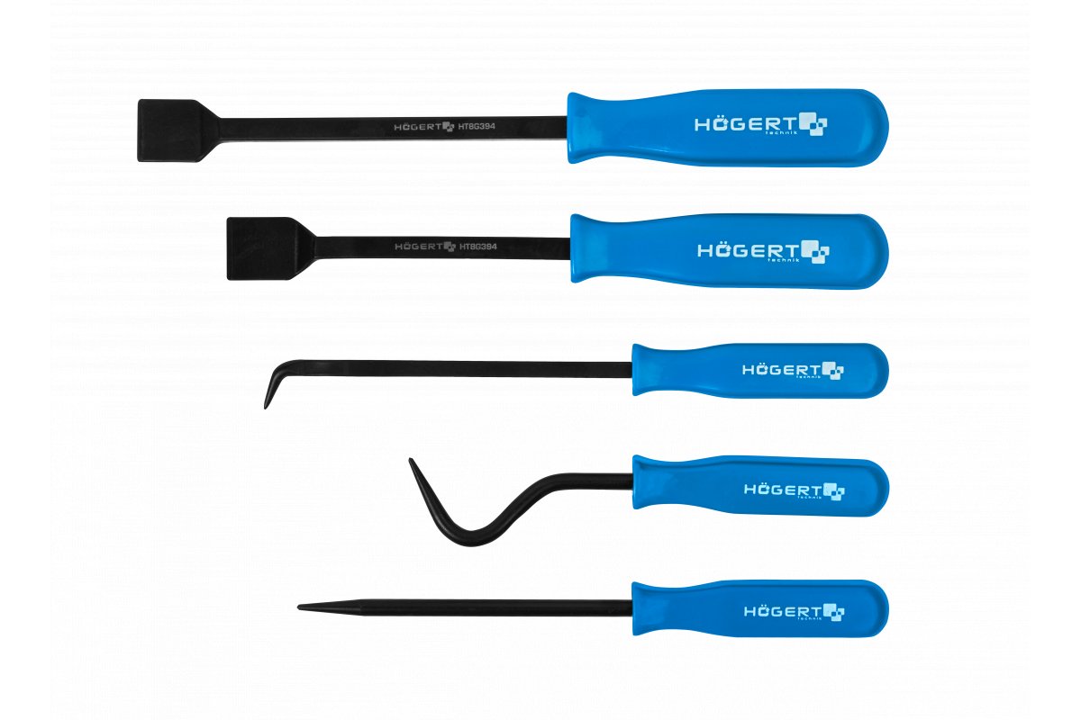 Ensemble d'outils Hogert HT8G394; 5 unités