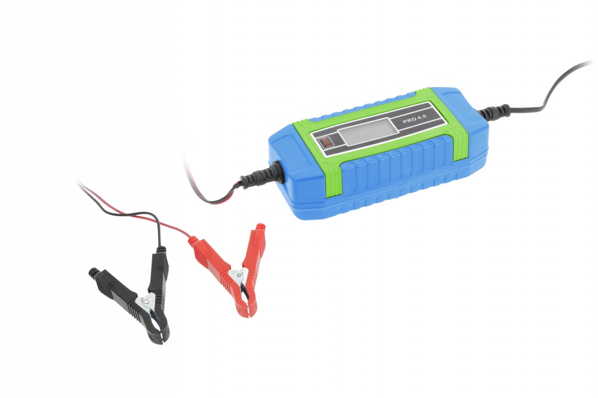 Chargeur Hogert HT8G610; 6/12 V; 2/4 A