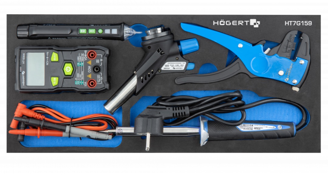 Ensemble d'outils Hogert HT7G159; 5 unités