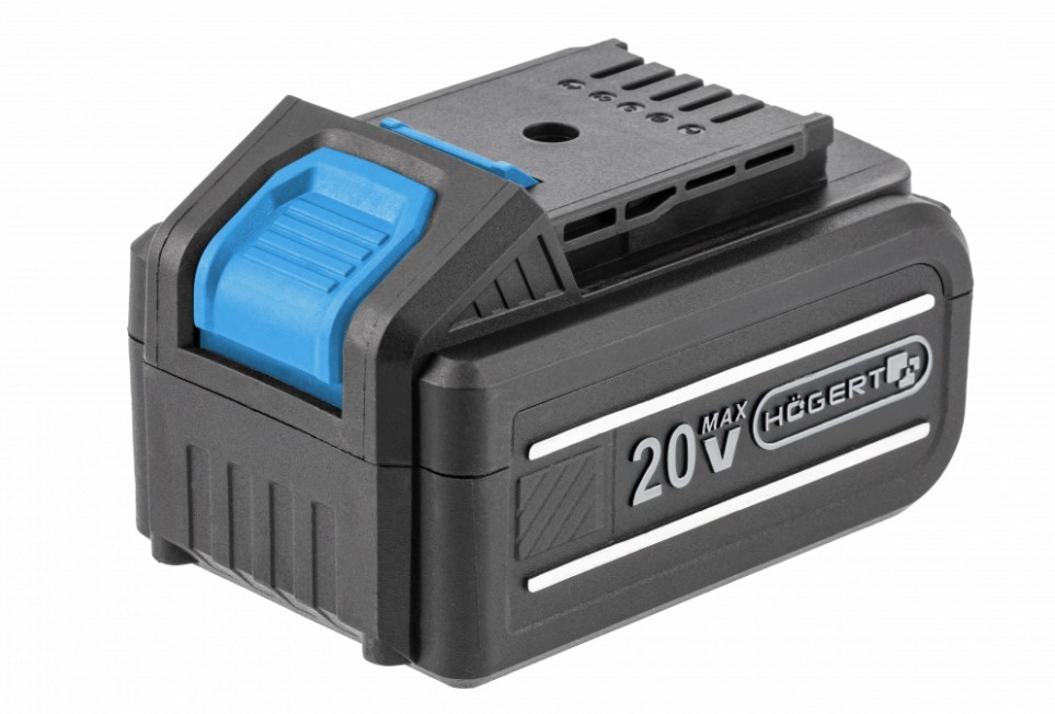 Batterie Hogert HT2E211; 20 V; 4,0 Ah; Li-ion