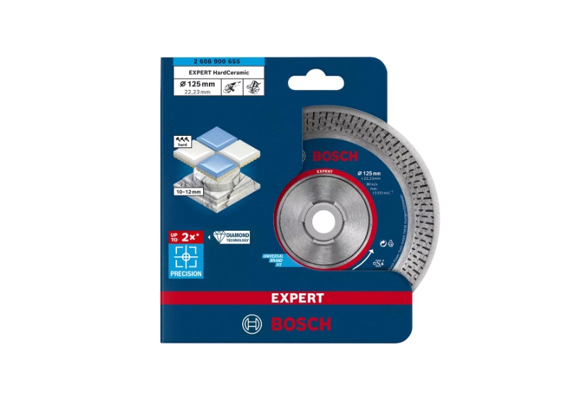 Disque à tronçonner diamanté Bosch 2608900655; 125x22,23 mm