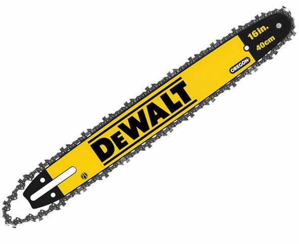 Rail de guidage pour tronçonneuse DeWalt DT20660-QZ; 16''; 40 cm; 3/8''; 1,1 mm + Chaîne