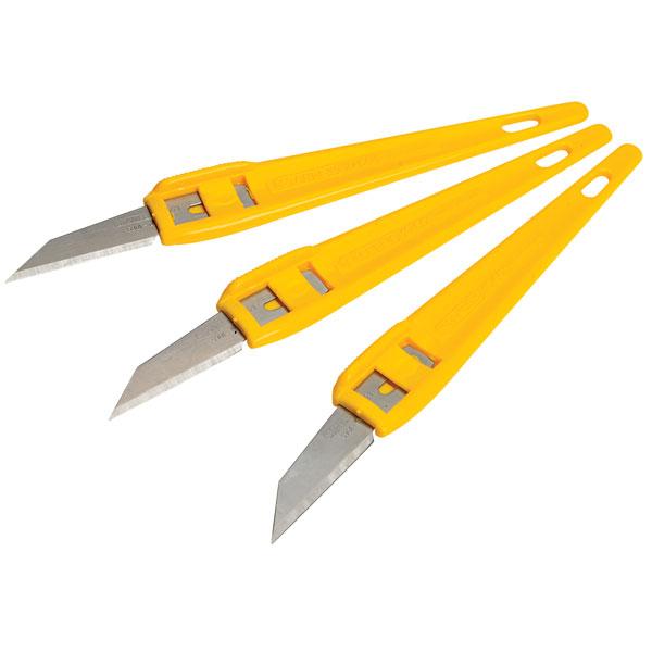 Couteau Stanley 0-10-601; 140 mm; 3 unités