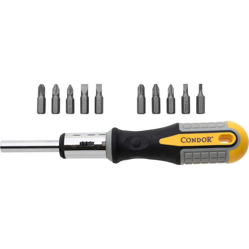 Tournevis manuel / ciseau Condor CON-WKM-1011 + tournevis Bit