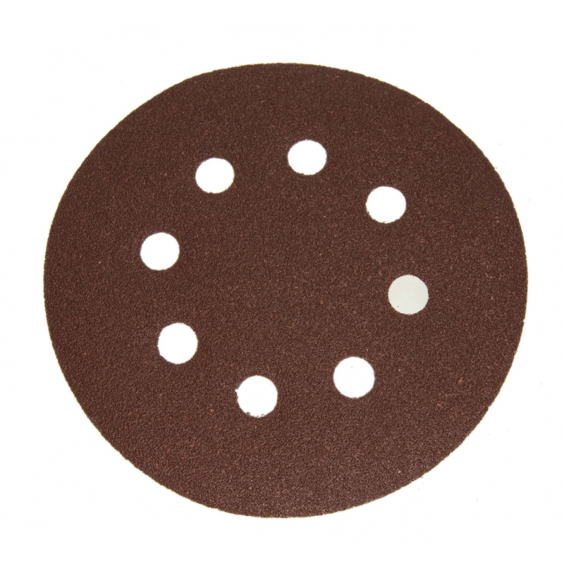 Papier de sable Condor CON-RPH-1308; 125 mm; K80; 5 unités