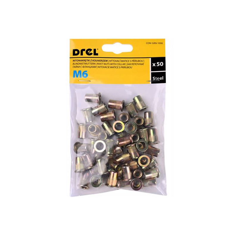 Rivets Condor CON-GRN-1006; M6; 50 unités