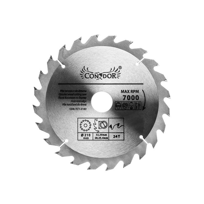 Lame de scie Condor CON-TCT-2102; 210 mm; Z24