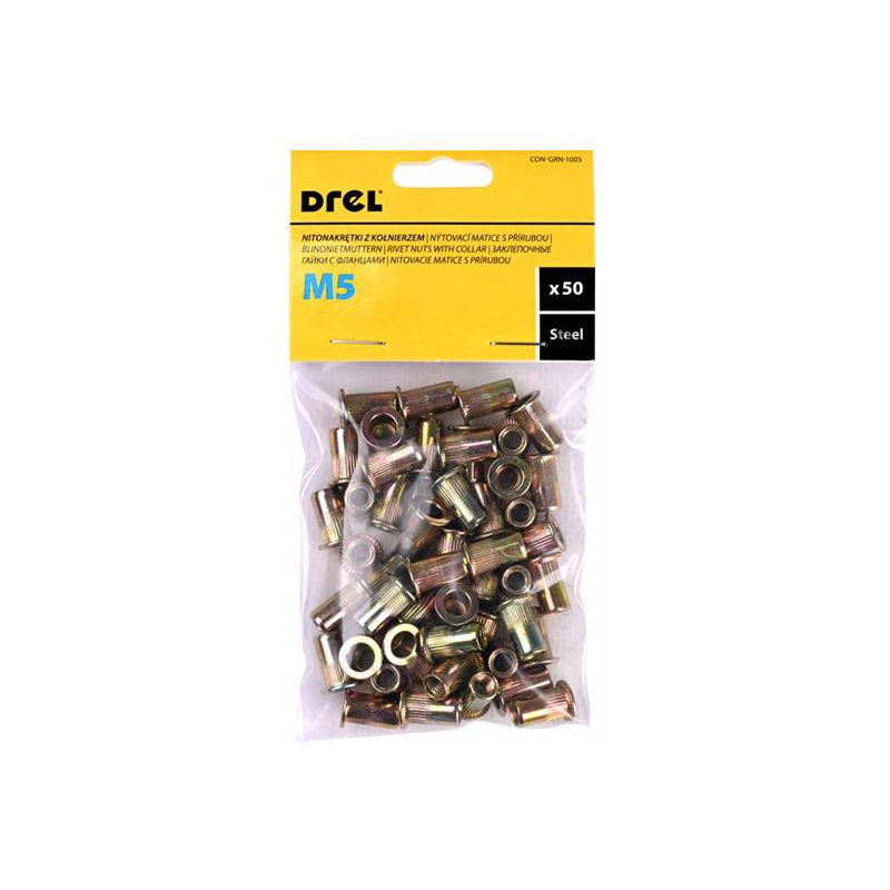 Rivets Condor CON-GRN-1005; M5; 5,0x13 mm; 50 unités