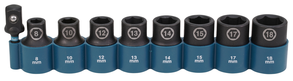 Porte-embout à visser Makita E-16645; 1/2''; 9 unités