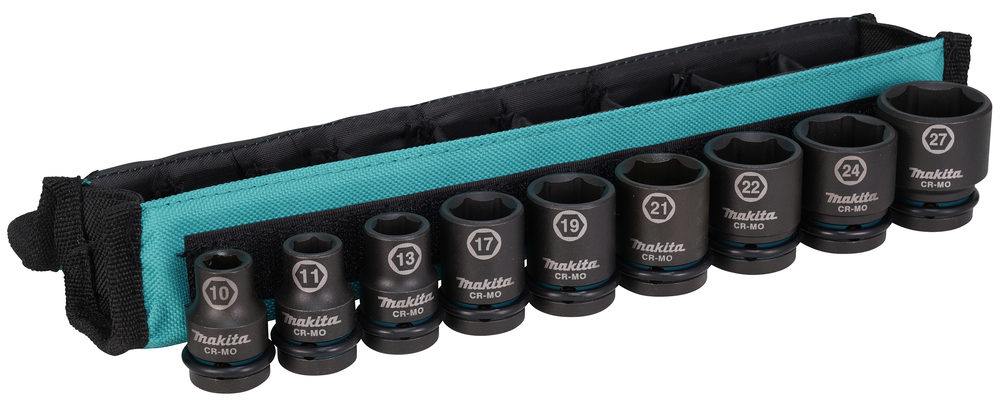 Jeu de clés à douille Makita E-16617; 1/2''; 9 mm