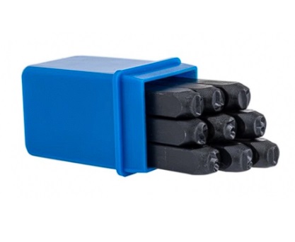 Ensemble de poinçons de chiffres Condor CON-CNC-3809; 8,0 mm; 9 unités