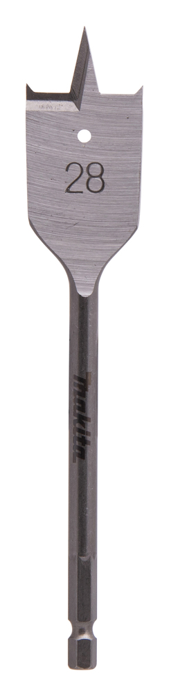 Foret de forme à plumes pour le bois Makita E-17304; 1/4''; 28x150 mm