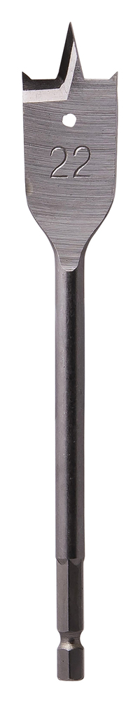 Foret de forme à plumes pour le bois Makita E-17267; 1/4''; 22x150 mm