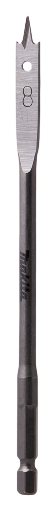 Foret de forme à plumes pour le bois Makita E-17170; 1/4''; 8x150 mm