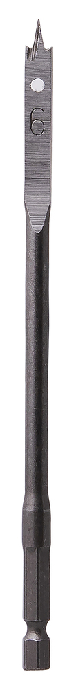 Foret de forme à plumes pour le bois Makita E-17164; 1/4''; 6x150 mm
