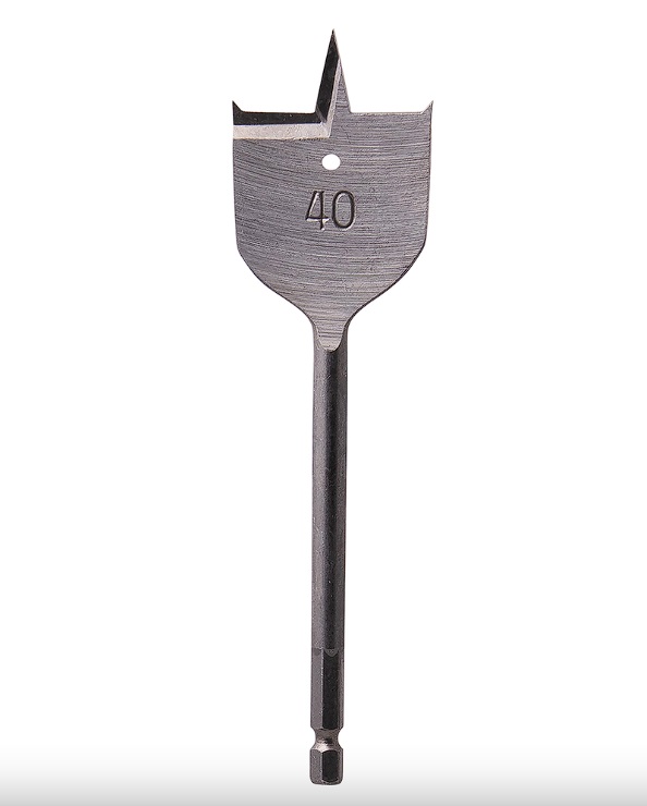 Foret de forme à plumes pour le bois Makita E-17360; 1/4''; 40x150 mm