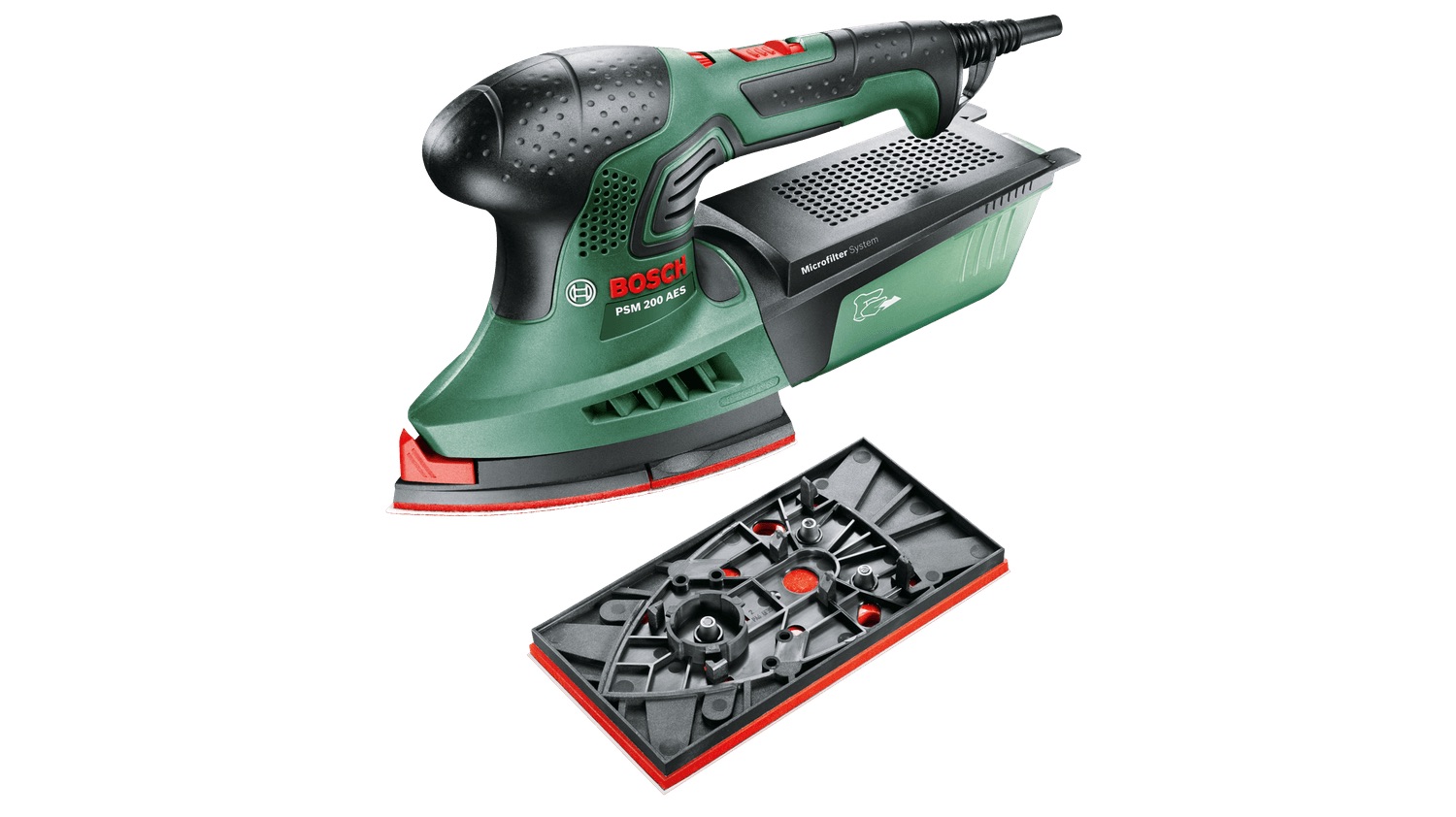 Multisander Bosch PSM 200 AES; 200 W