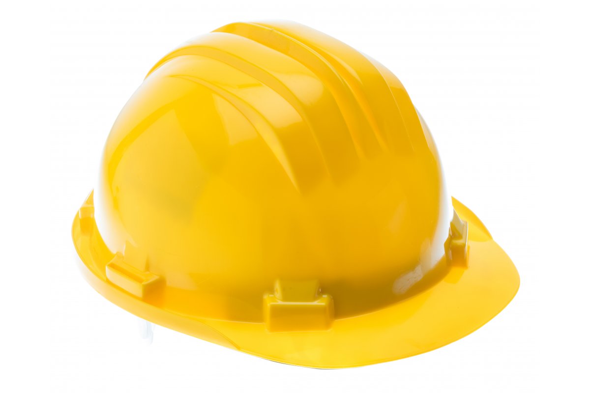 Casque de protection Hogert HT5K183;  jaune