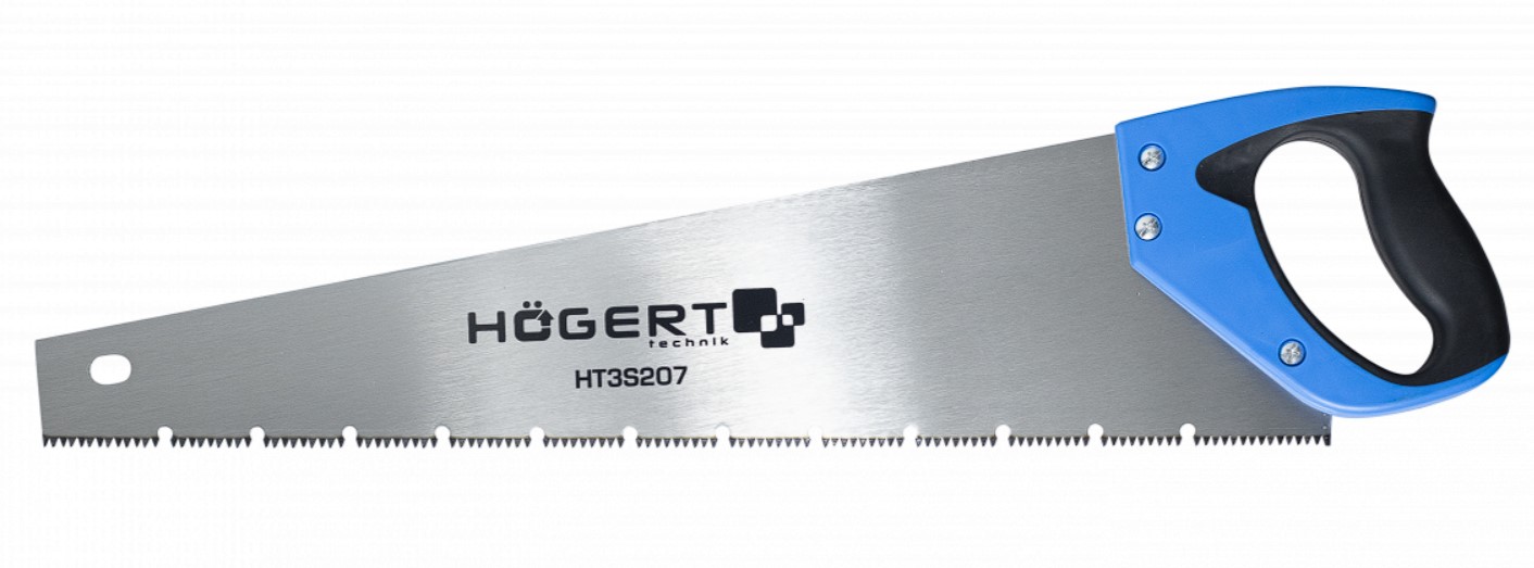 Scie manuelle Hogert HT3S207; 500 mm; pour le bois