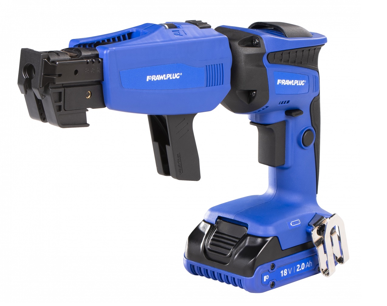 Tournevis pour cloison sèche RawlPlug R-PDS18-M2A; 18 V; 2x2,0 Ah accu.