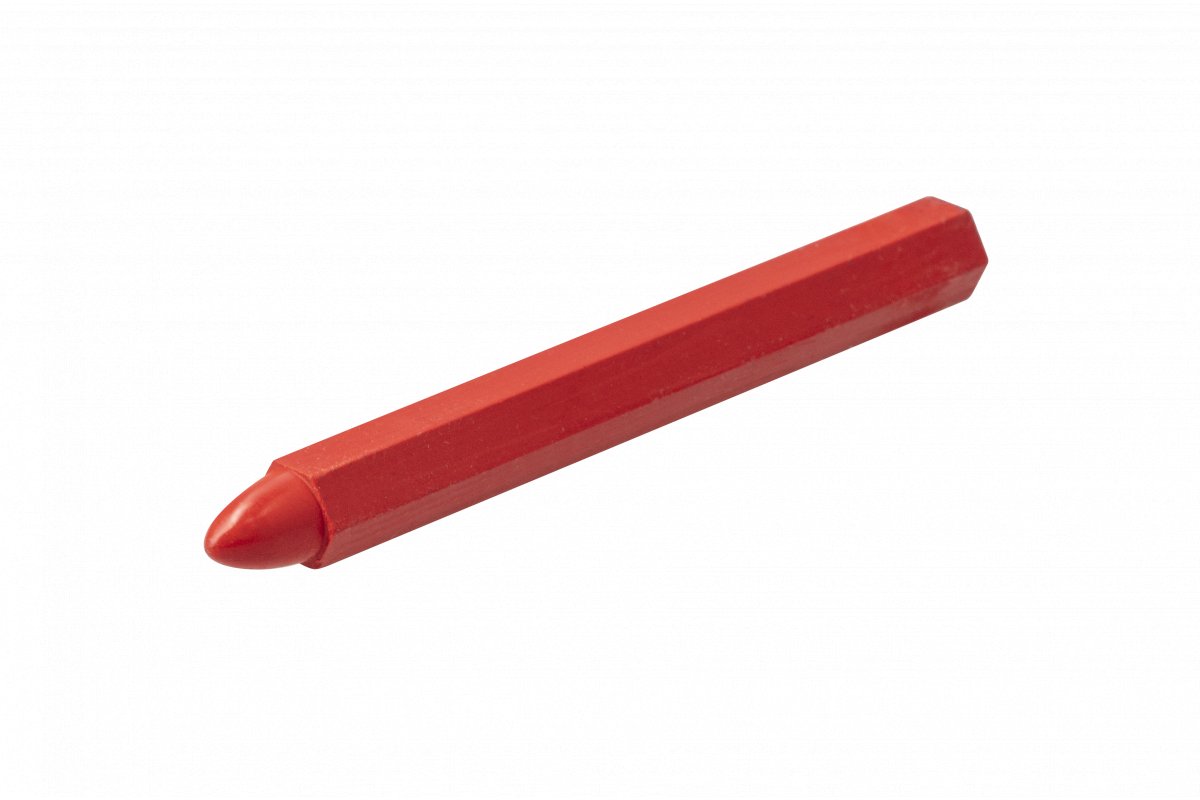 Craie pour le marquage Hogert HT3B775; 120 mm; rouge