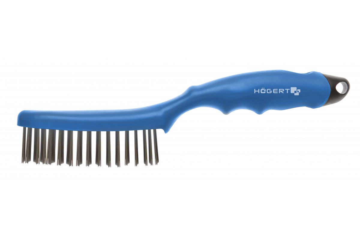 Brosse métallique manuelle Hogert HT3B622; 250 mm