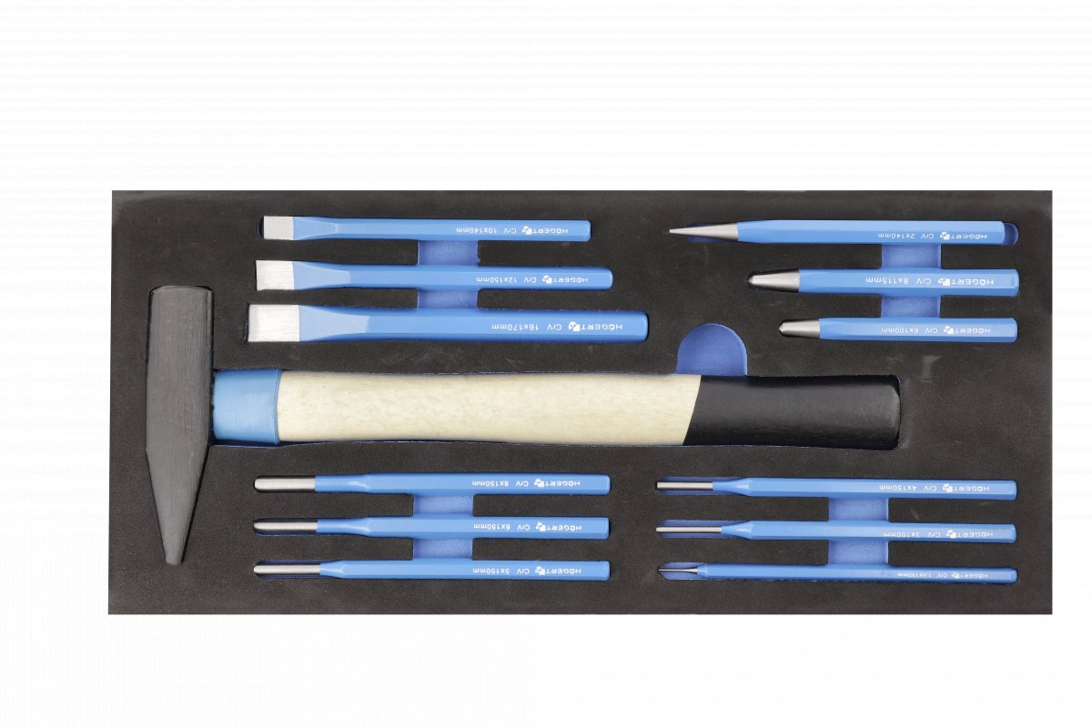 Ciseau Hogert HT7G151; 13 unités