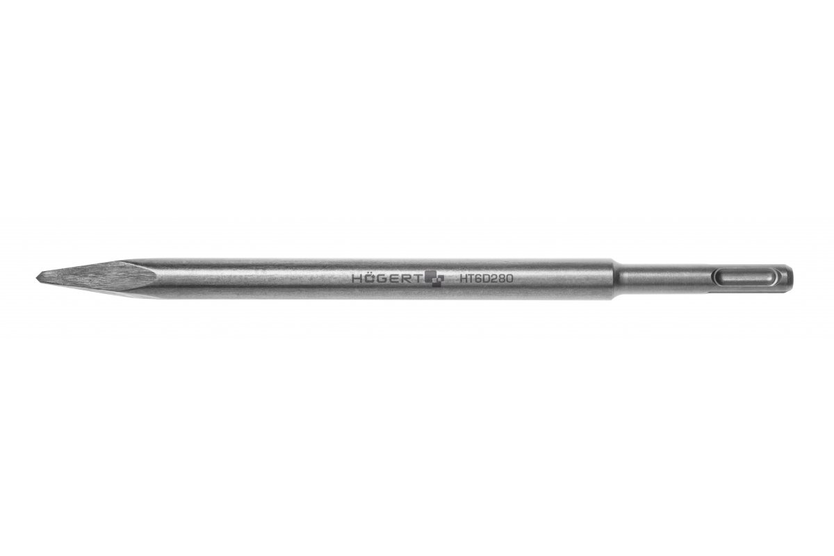 Ciseau pointu Hogert HT6D280; 4x14x250 mm; SDS-plus