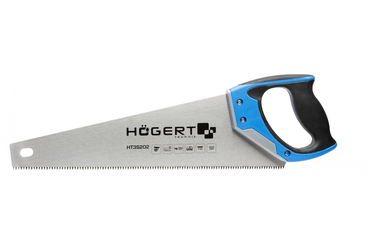 Scie manuelle Hogert HT3S202; 400 mm; pour le bois
