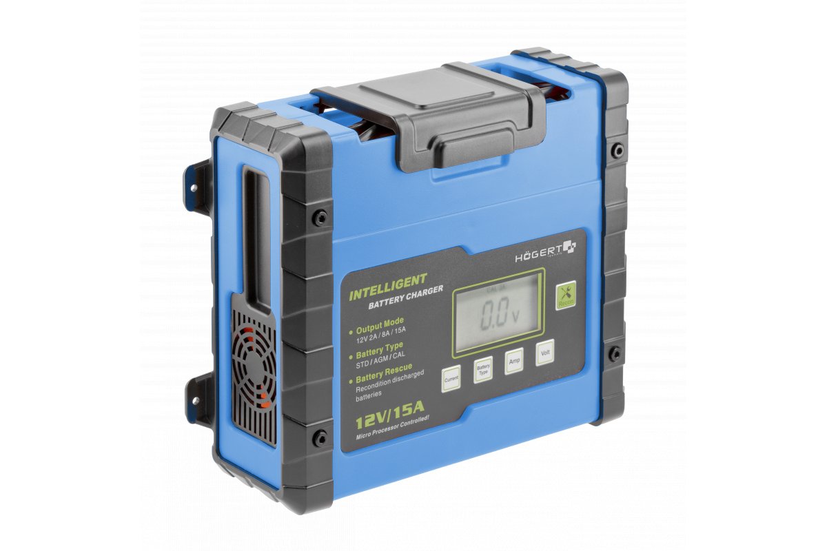 Chargeur de batterie de voiture Hogert HT8G613; 12 V