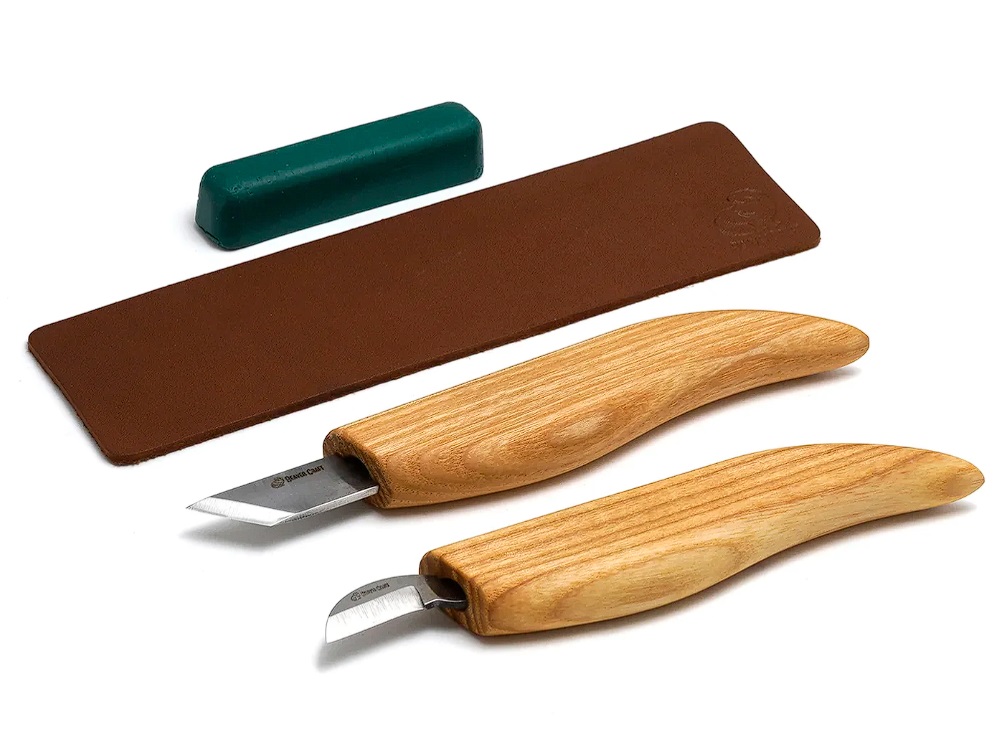 Kit de sculpture BeaverCraft S04; 4 pcs .; pour la sculpture sur bois