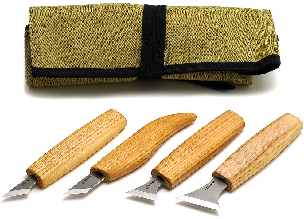 Ensemble de couteaux BeaverCraft S05; 4 unités