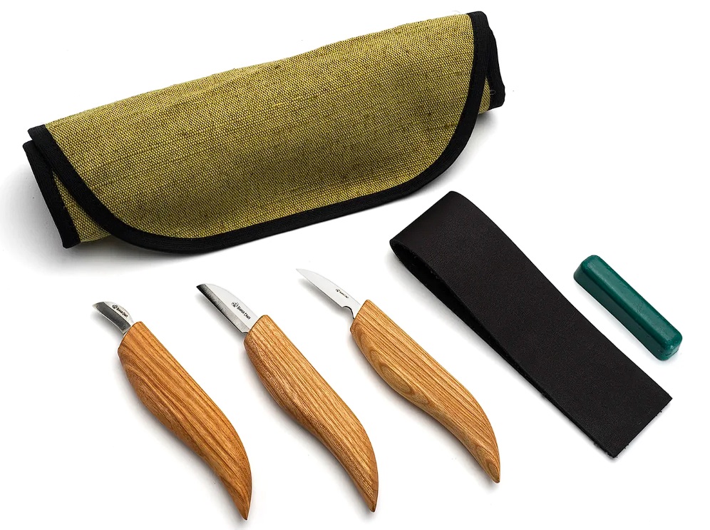 Kit de sculpture BeaverCraft S06; 5 pcs .; pour la sculpture sur bois