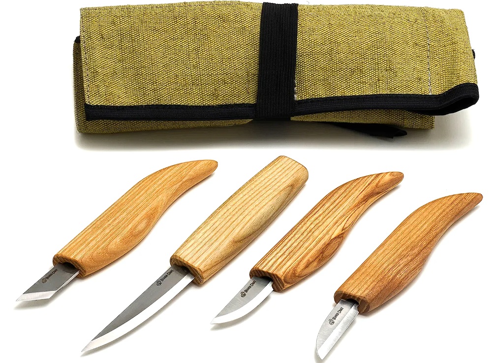 Ensemble de couteaux BeaverCraft S07; 4 unités