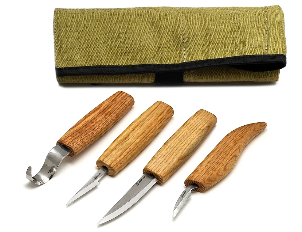 Ensemble de couteaux BeaverCraft S09; 4 unités