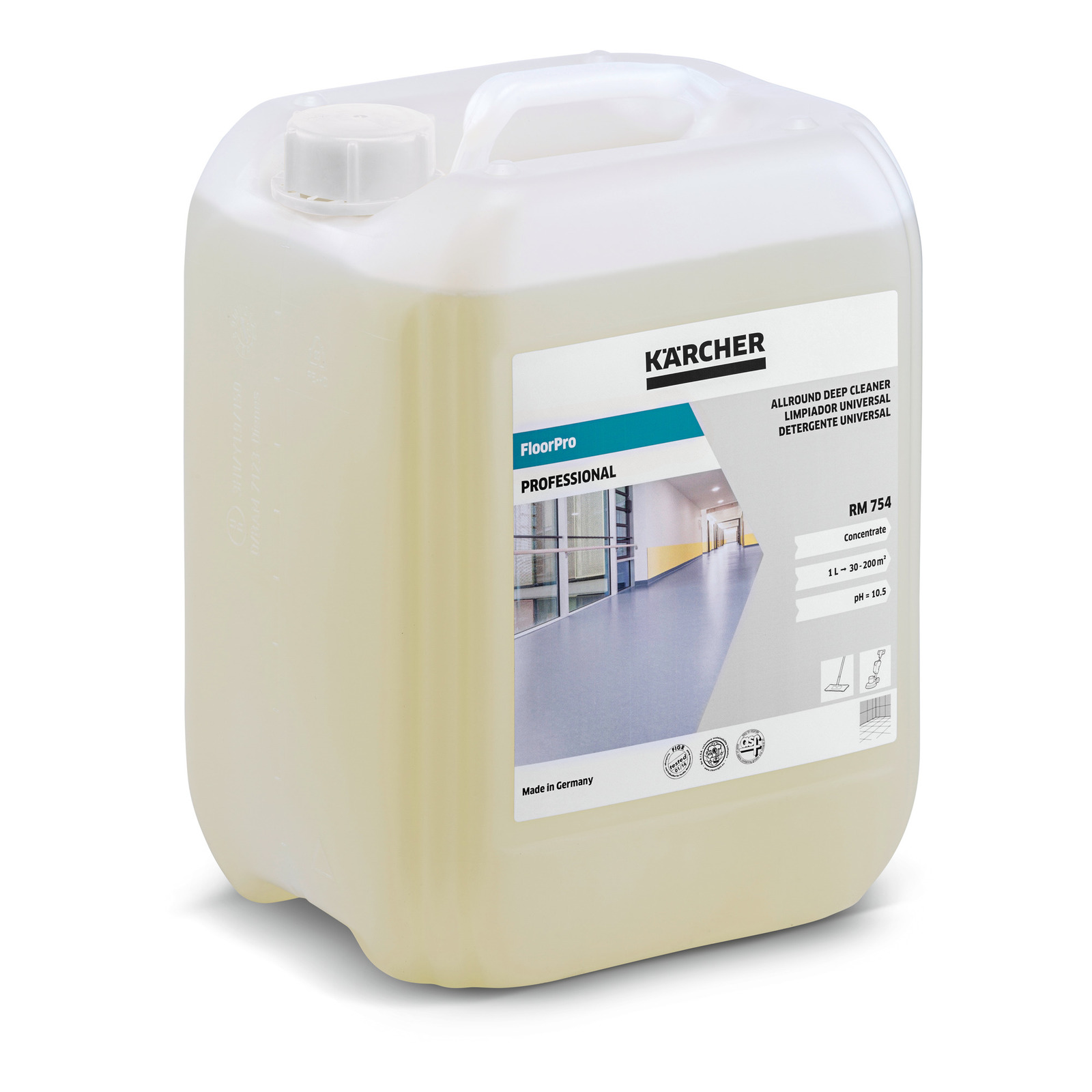 Nettoyeur de sol Karcher RM 754; 10 l