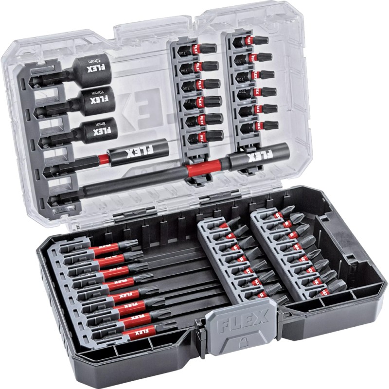 Jeu d'accessoires de tournevis Flex 530494; 41 unités