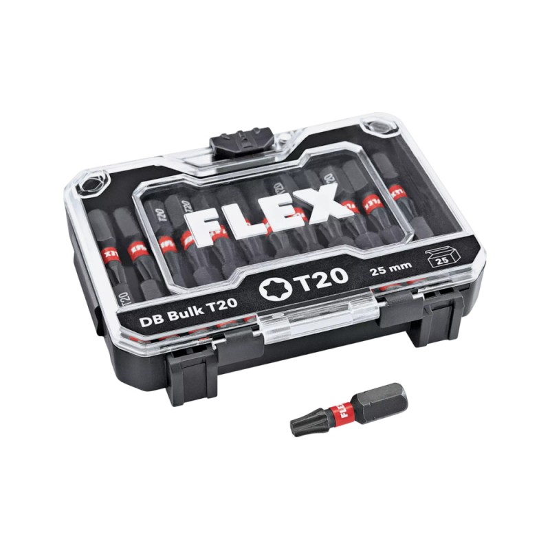 Jeu d'accessoires de tournevis Flex 530490; 25 unités