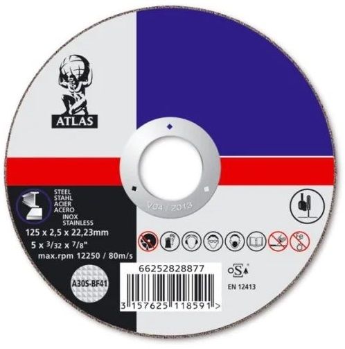 Disque a meuler Norton NO66252828887; 125x22,2 mm